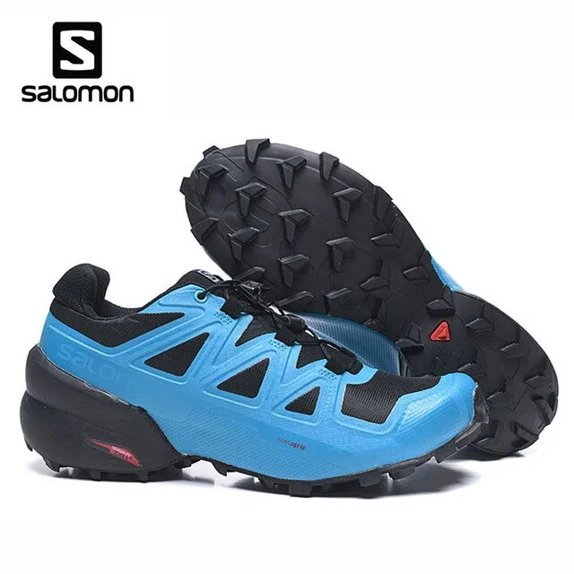 Salomon Speed Cross 5 Original Men Running Shoes Outdoor Athletic Sport Breathable Shose Salomon Speedcross 5  Sneakers