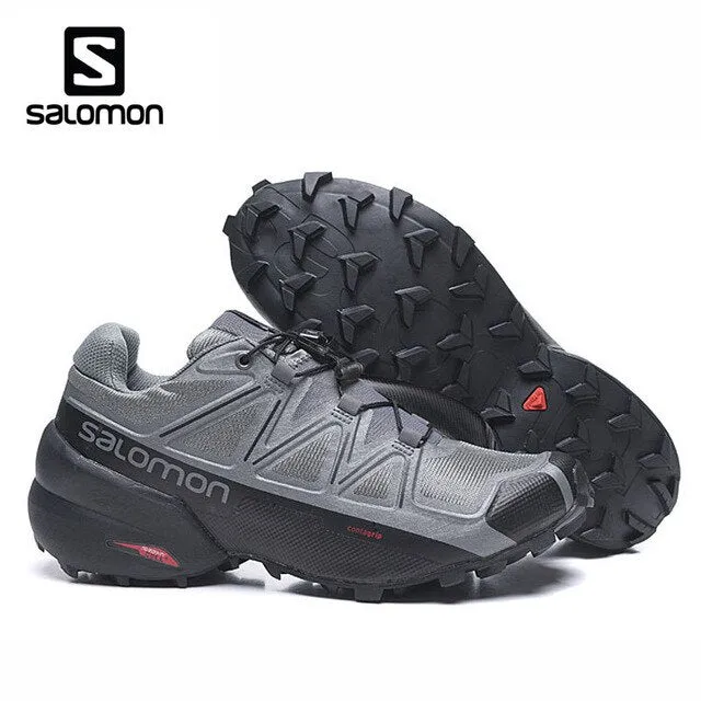 Salomon Speed Cross 5 Original Men Running Shoes Outdoor Athletic Sport Breathable Shose Salomon Speedcross 5  Sneakers