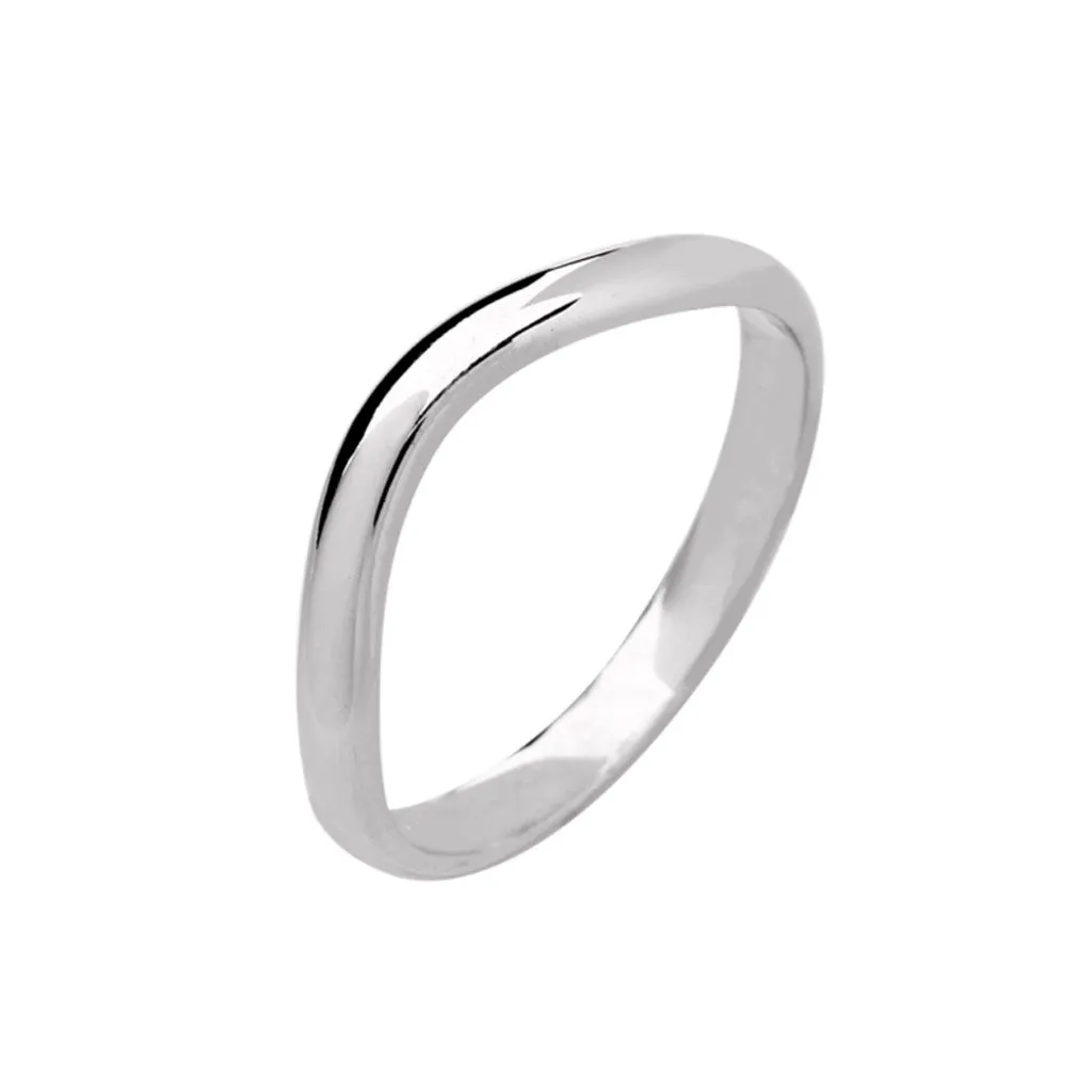 Shaped Wedding Band