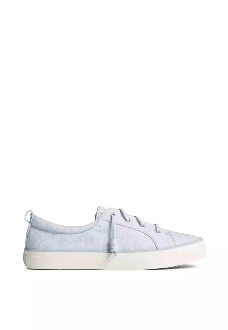 Sperry Sperry Women's Crest Vibe Shimmer Textile Sneakers - Light Blue (STS88483)