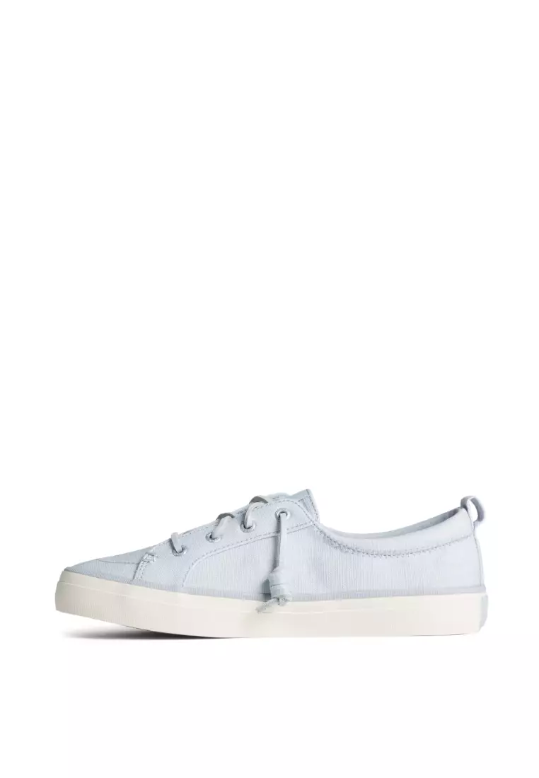 Sperry Sperry Women's Crest Vibe Shimmer Textile Sneakers - Light Blue (STS88483)