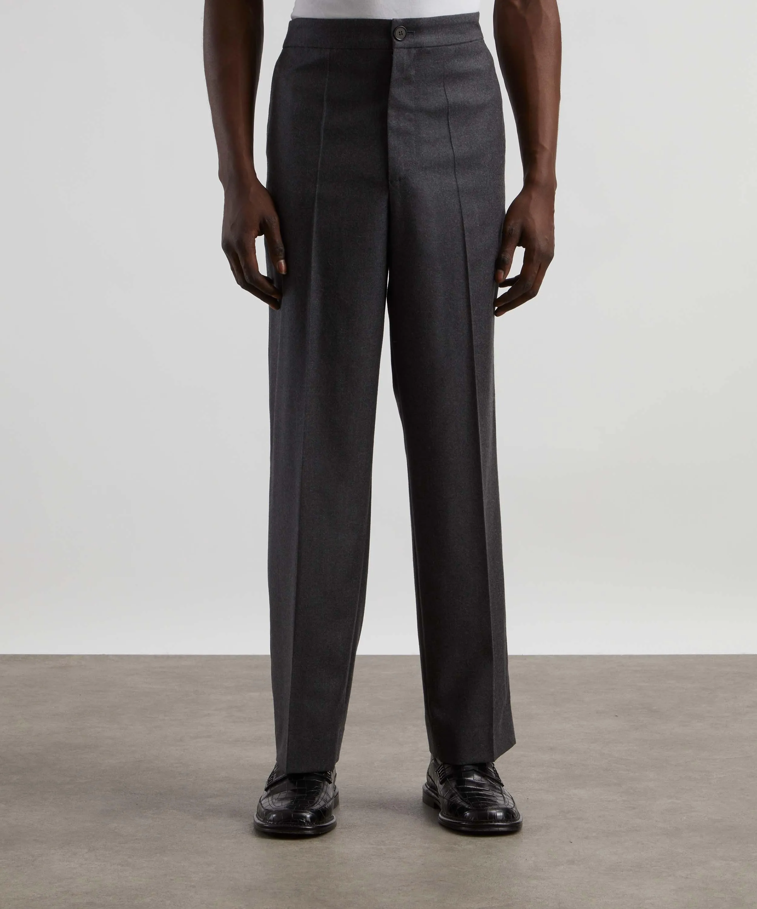 Straight Leg Classic Trousers