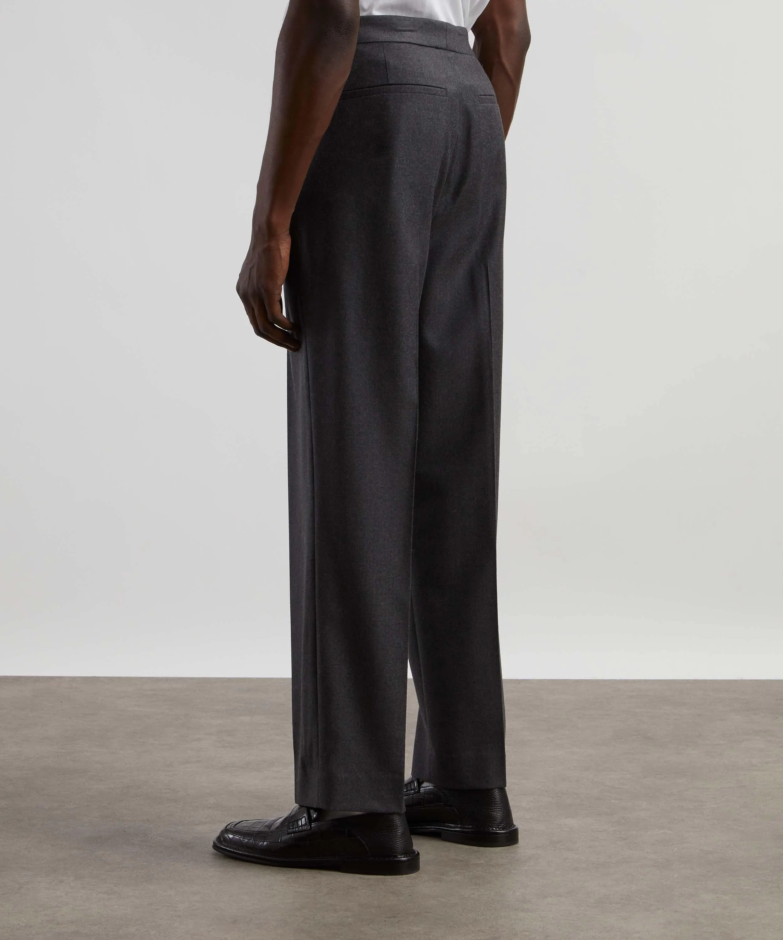 Straight Leg Classic Trousers