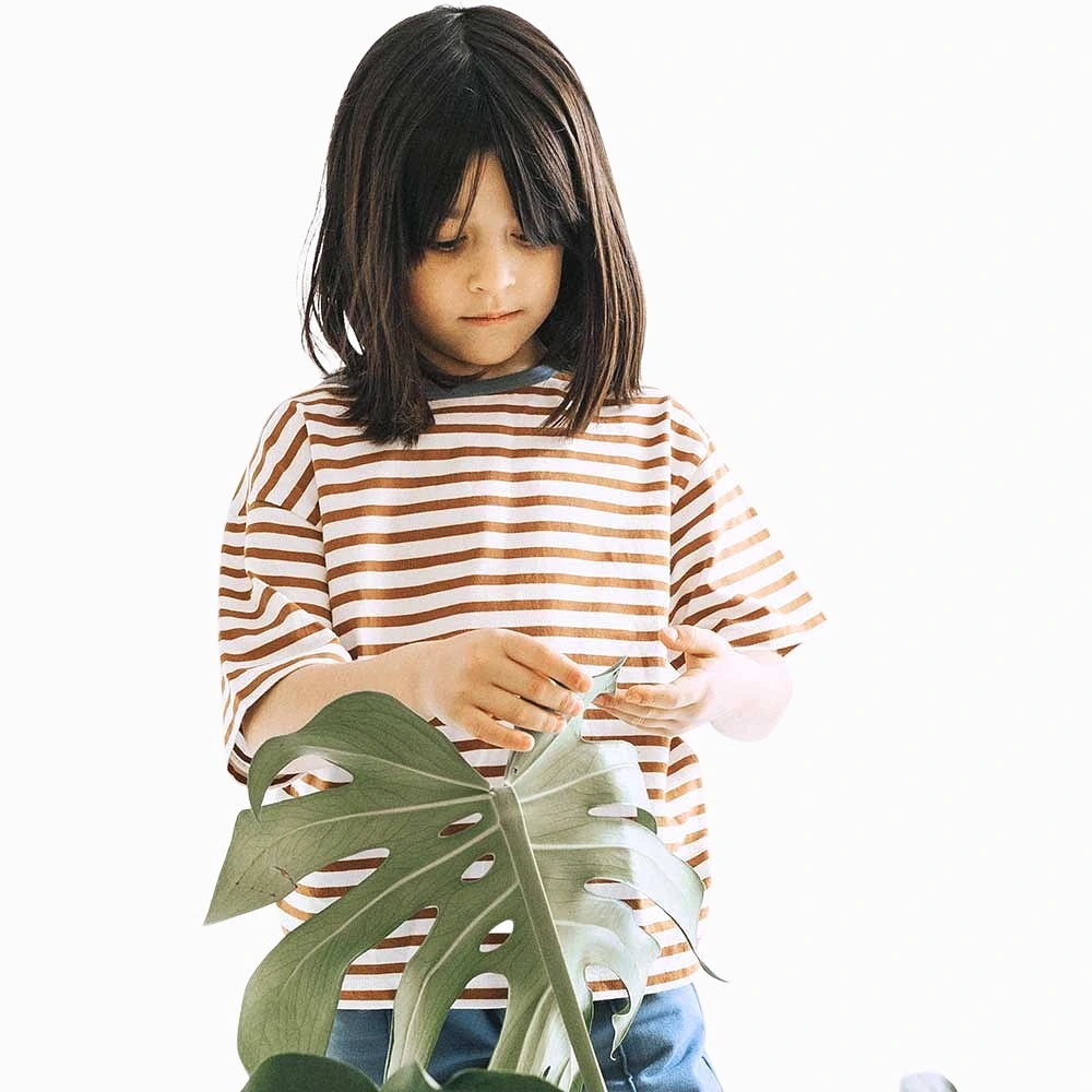 Striped Boxy Tee