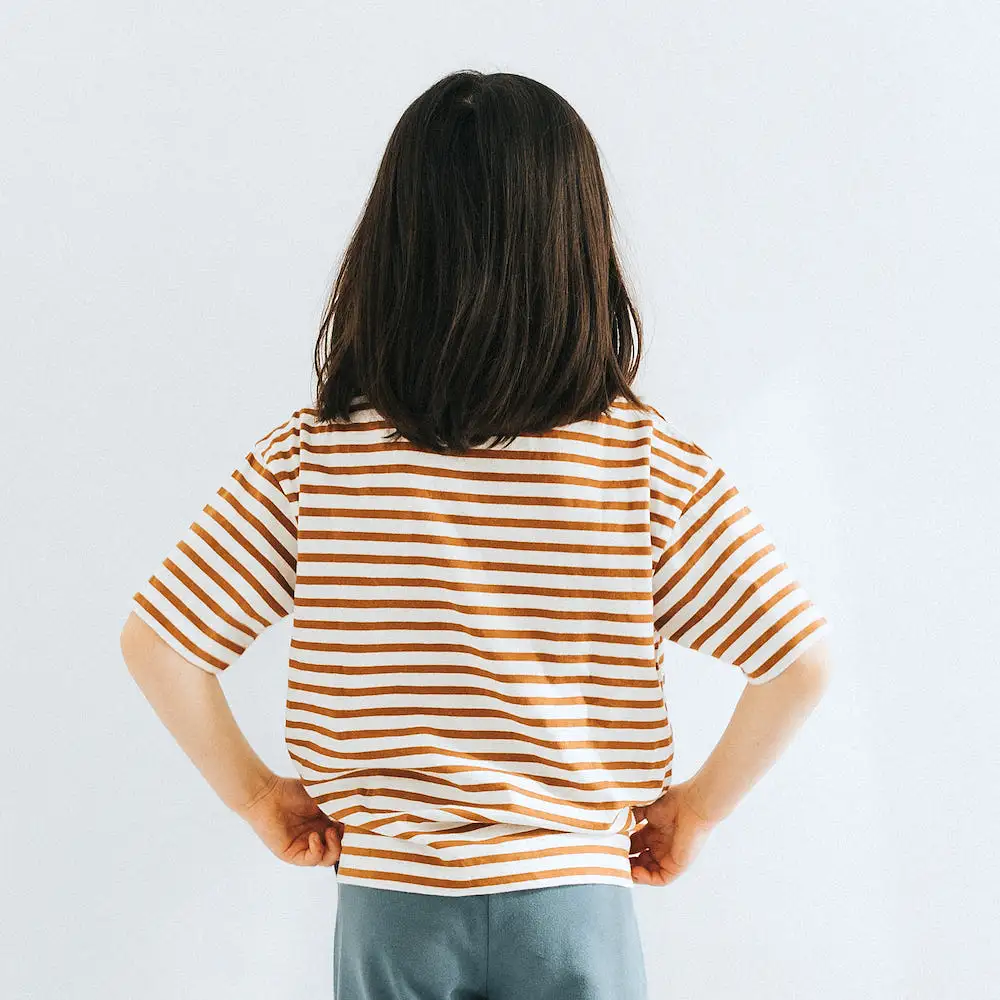 Striped Boxy Tee