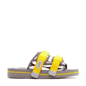 Suicoke Men MOTO-VEU3 Yellow Sandals OG-056VEU3-YEL