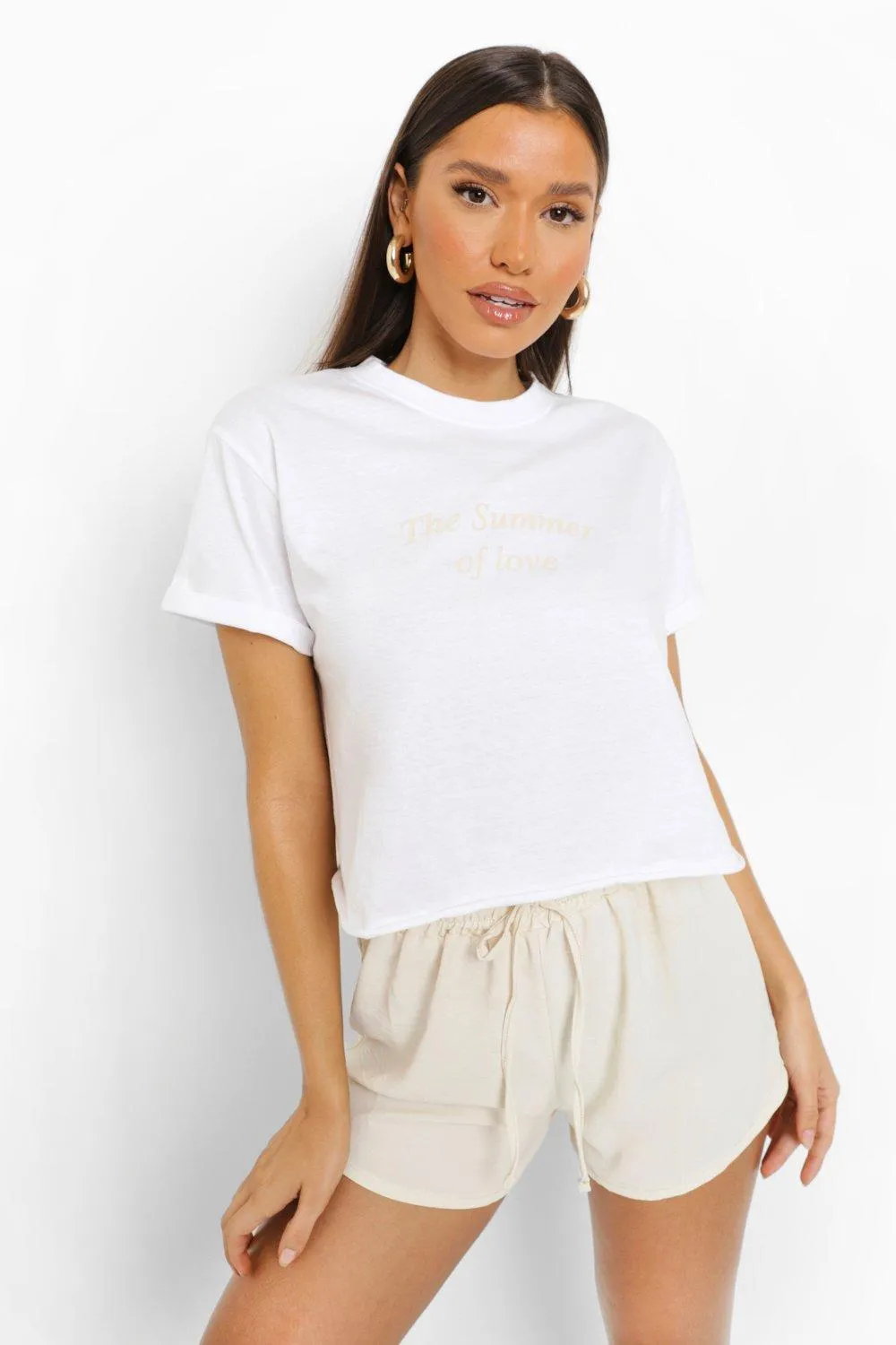 Summer Of Love Crop Tshirt