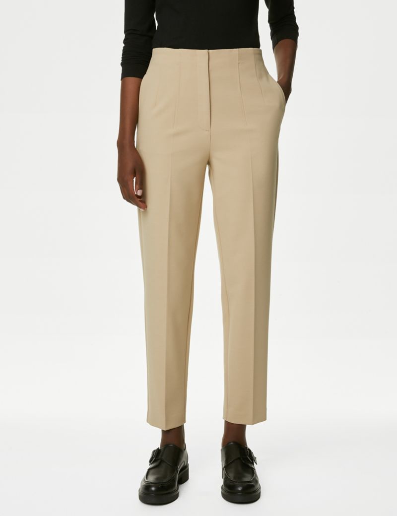 Tapered Ankle Grazer Trousers