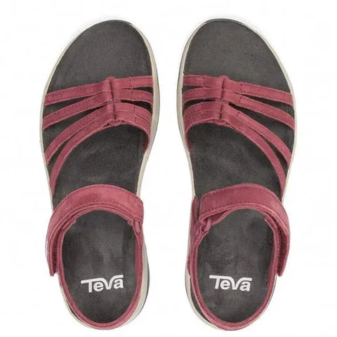 Teva Elzada Lea Women's Walking Sandals - Port - UK 3