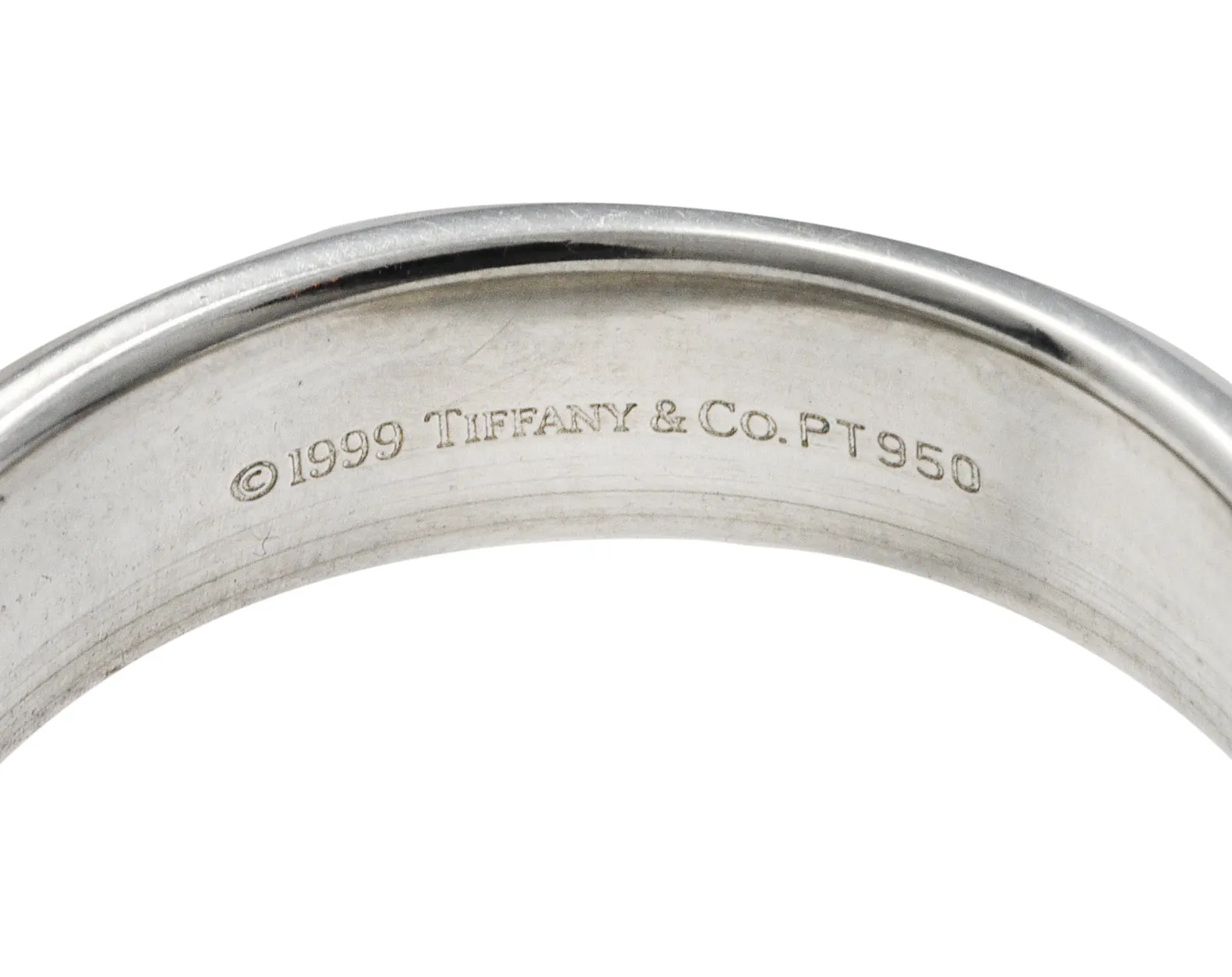 Tiffany & Co. Platinum 6.0 MM Wedding Band Ring