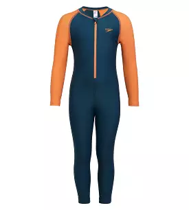 Tots Unisex Endurance All In One Suit - Dark Teal  &  Sweet Apricot