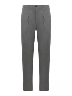 trousers with pleats