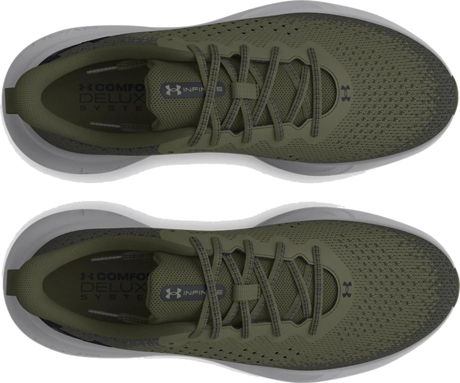 Under Armour Men's UA Infinite Running Shoes Marine OD Green/Black | Buy Under Armour Men's UA Infinite Running Shoes 