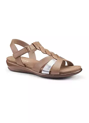 Valencia Rich Tan Women’s Sandals by Hotter | Look Again