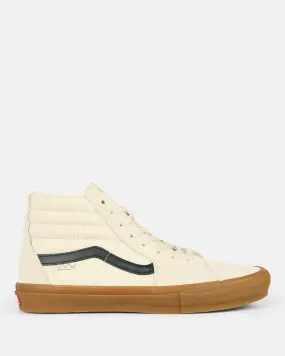 Vans Skateboarding Sk8  Hi skate shoes Off white | Men | Junkyard