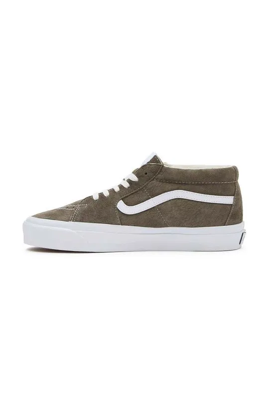 Vans trainers Premium Standards Sk8-Mid Reissue 83 men's brown color VN000CQQCHZ1