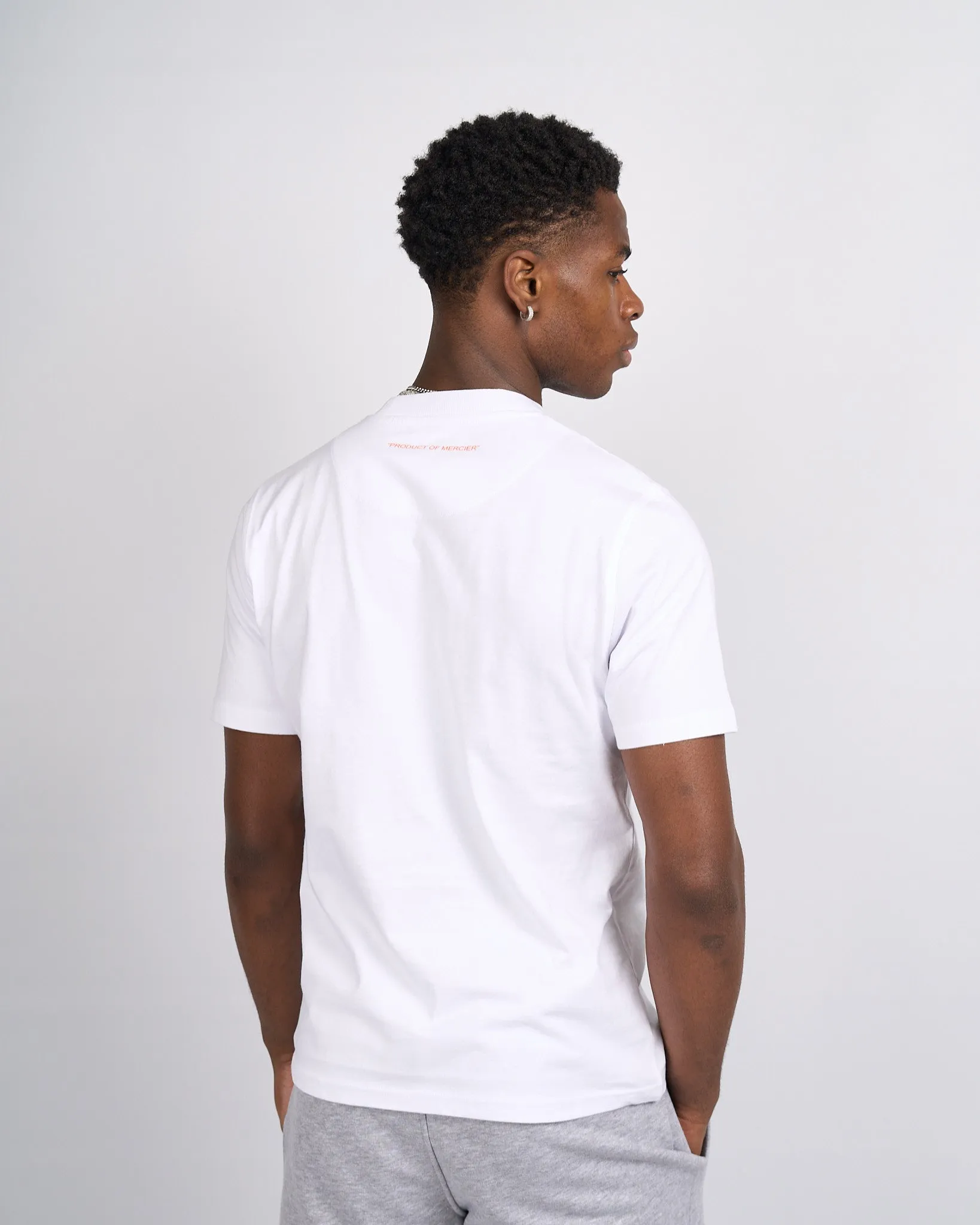 White Contrast OG Badge Tshirt