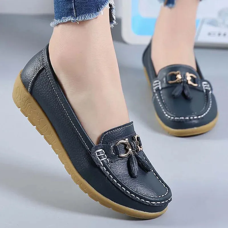 Women Moccasins Casual Flats