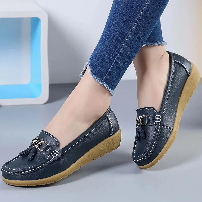 Women Moccasins Casual Flats