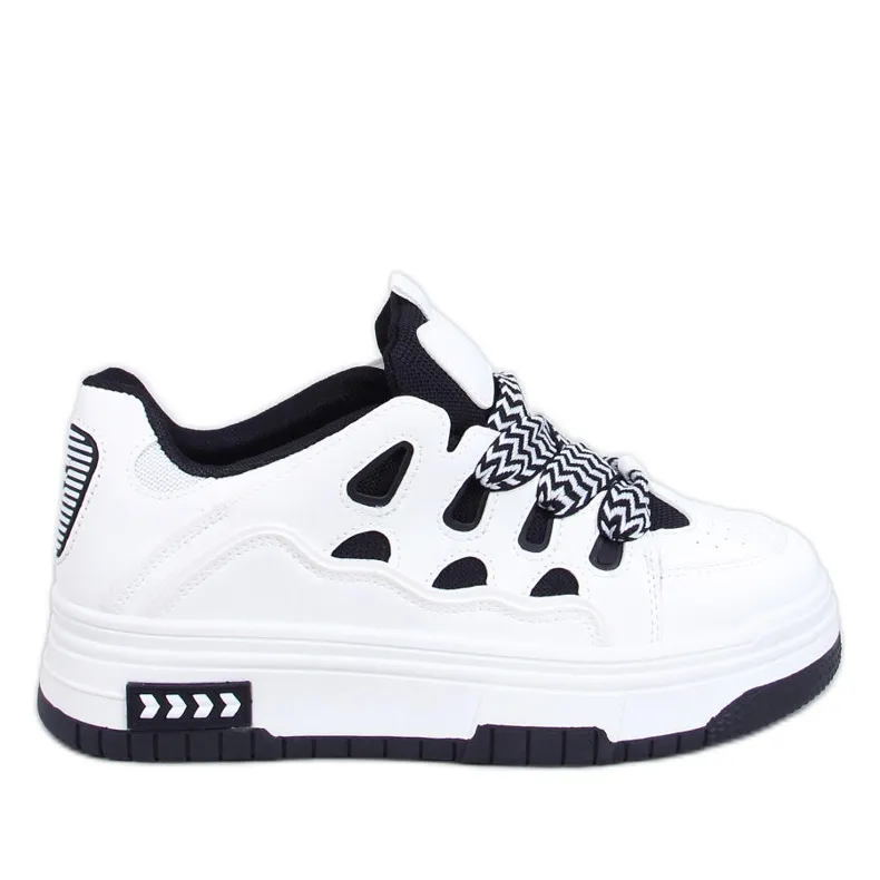 Women's Allman Black Sneakers white