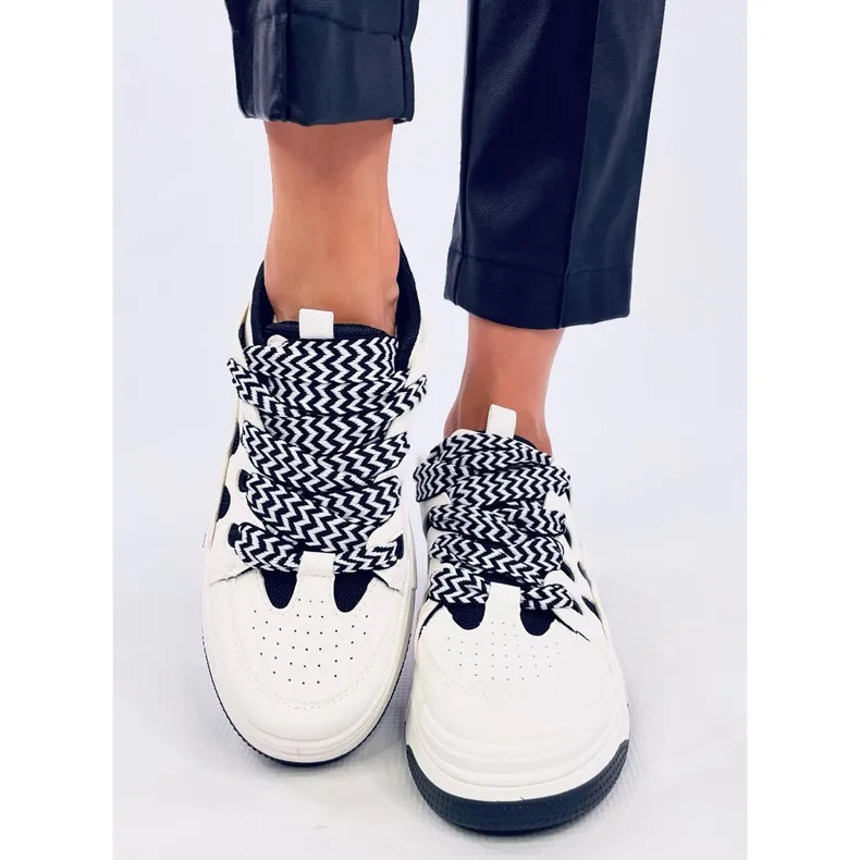 Women's Allman Black Sneakers white