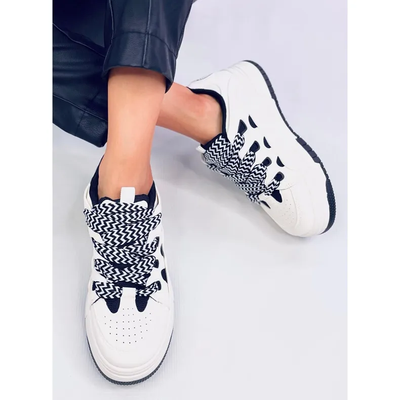 Women's Allman Black Sneakers white