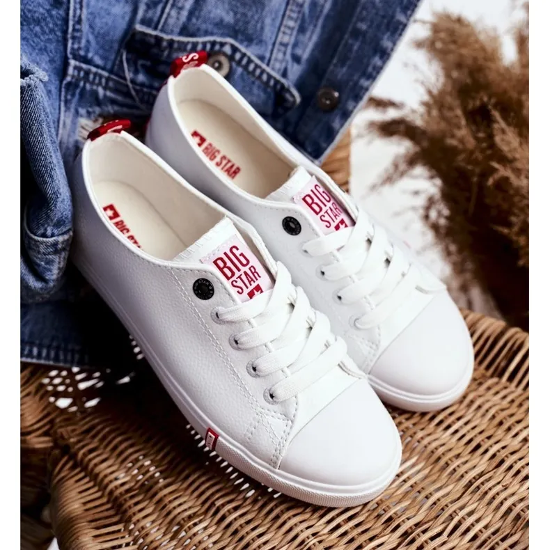 Women's Sneakers Big Star White GG274005