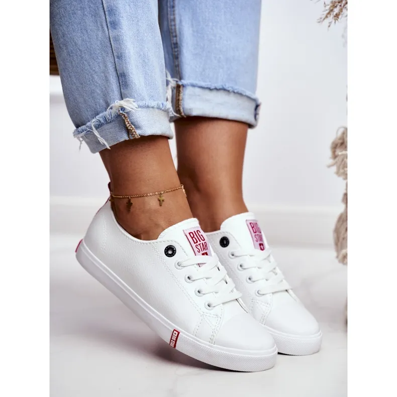 Women's Sneakers Big Star White GG274005