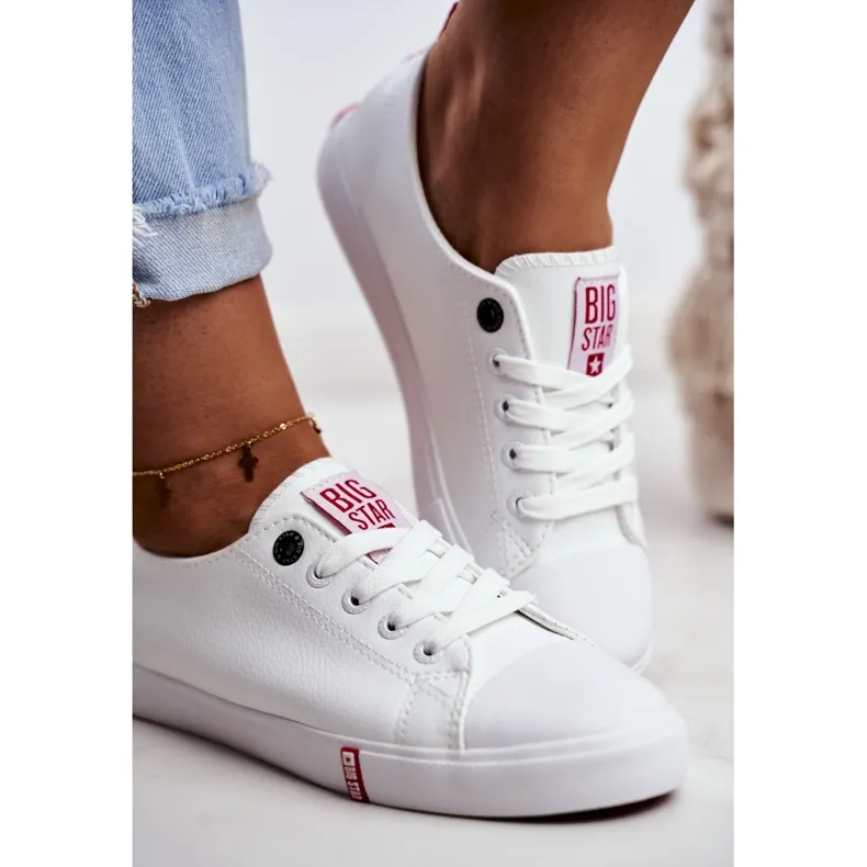 Women's Sneakers Big Star White GG274005