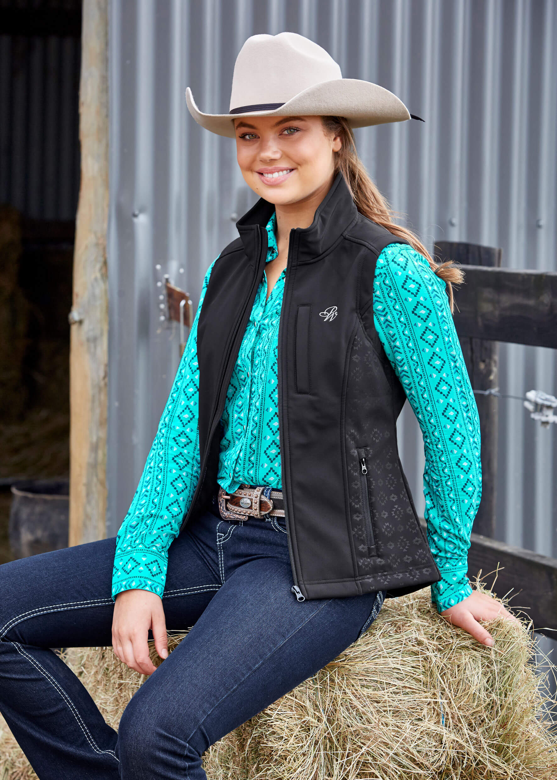 Women's Pure Western Nova SoftShell Vest