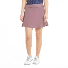 Women's PWRSHAPE Solid Golf Skirt | Pale Grape