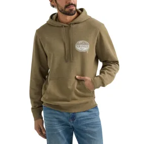 Wrangler Mens Olive Hoodie | Western Outerwear | Buy Now